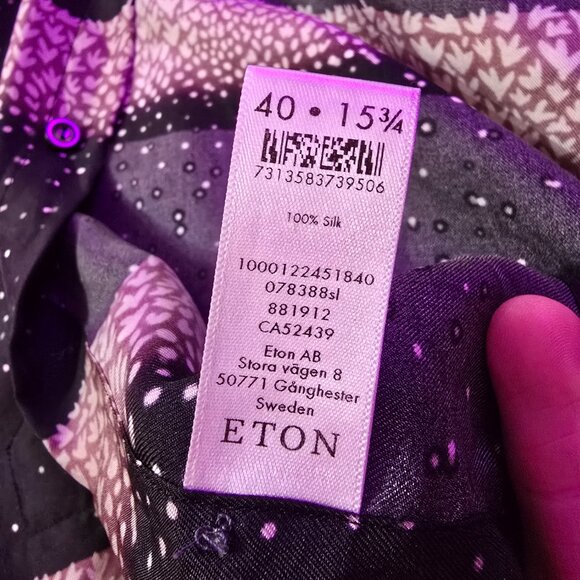 Eton X The Beatles Paul McCartney Get Back Silk Shirt - Picture 8 of 15